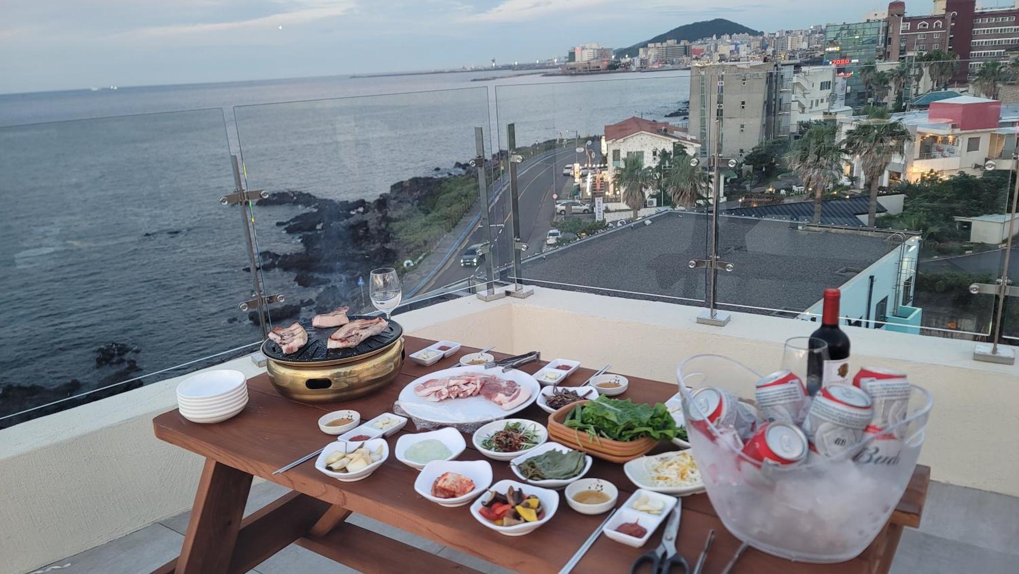 Grim Resort Jeju Bagian luar foto